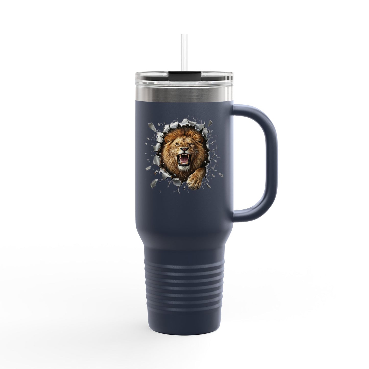 Lion Breakthrough 40oz Insulated Travel Mug