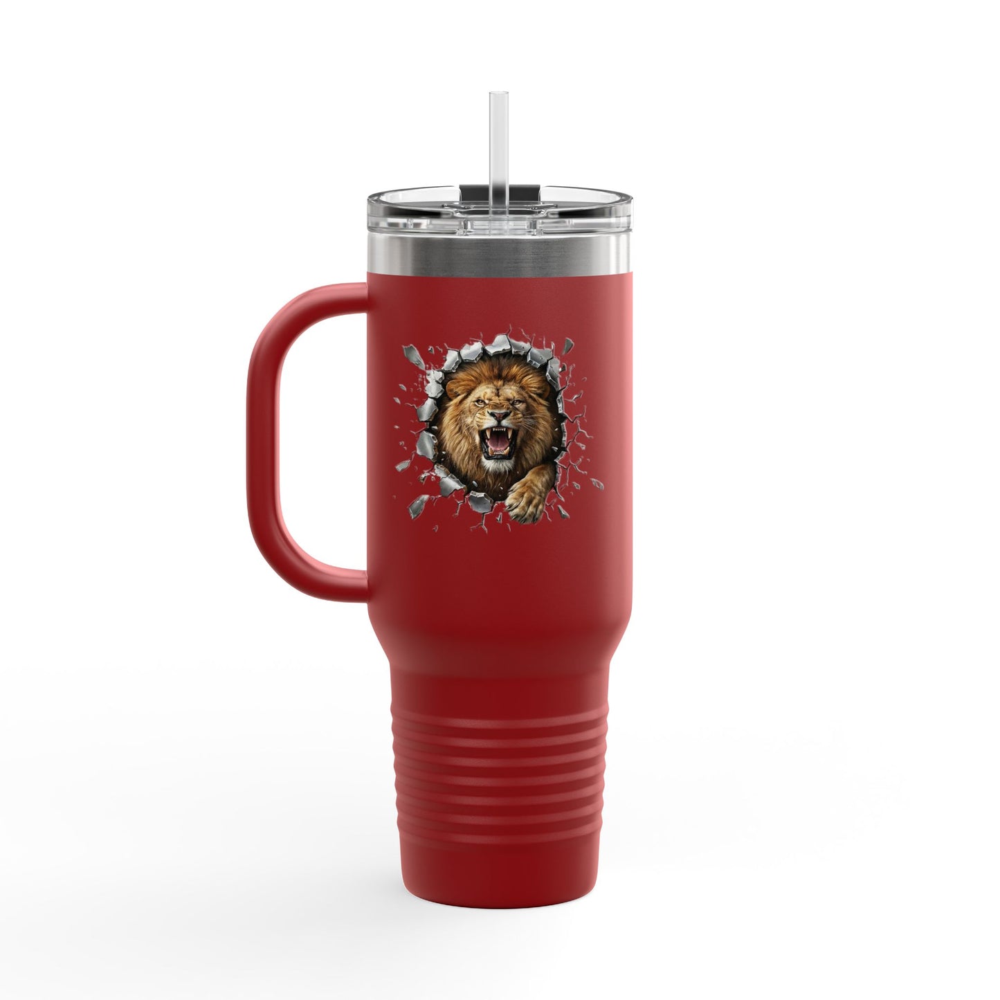 Lion Breakthrough 40oz Insulated Travel Mug