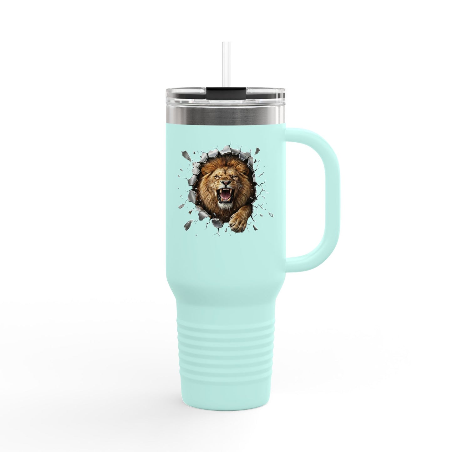 Lion Breakthrough 40oz Insulated Travel Mug
