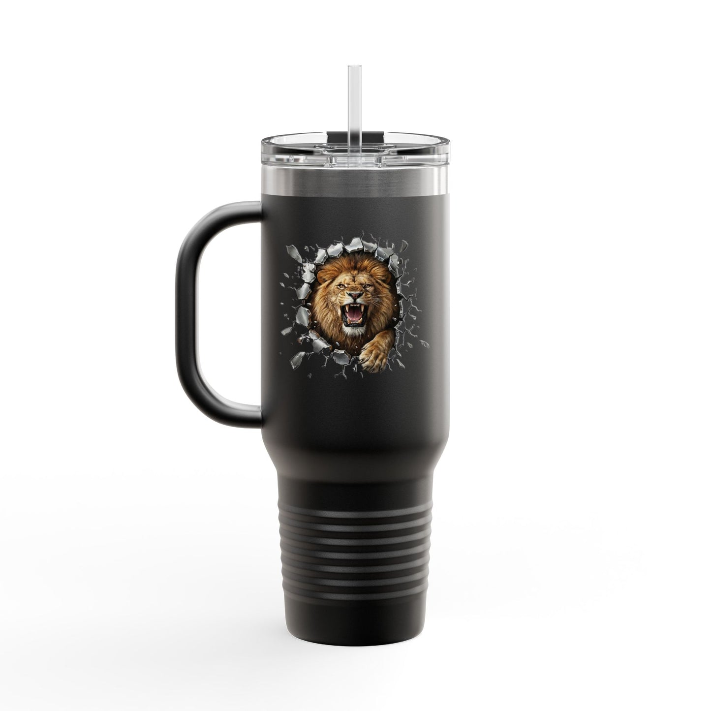 Lion Breakthrough 40oz Insulated Travel Mug