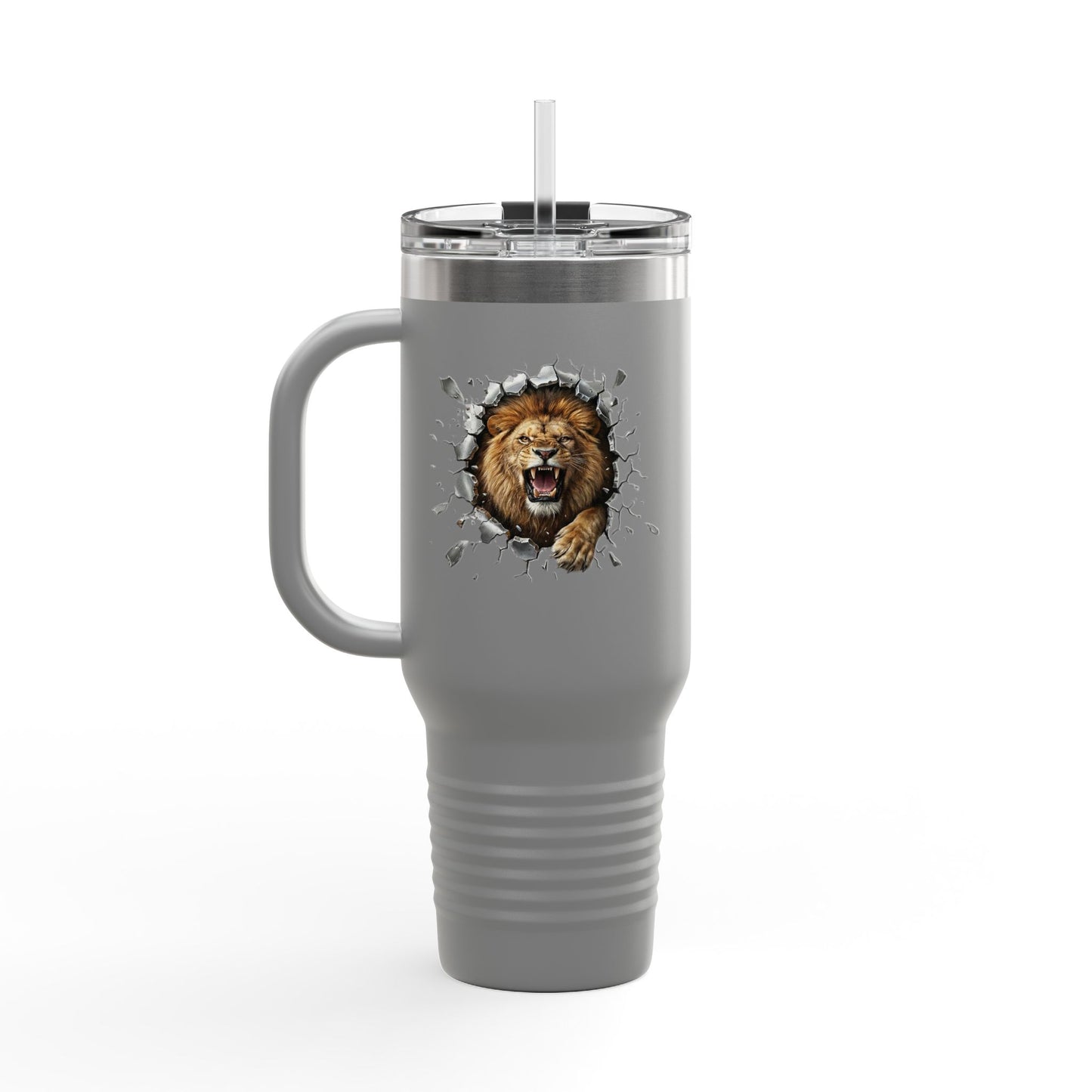 Lion Breakthrough 40oz Insulated Travel Mug