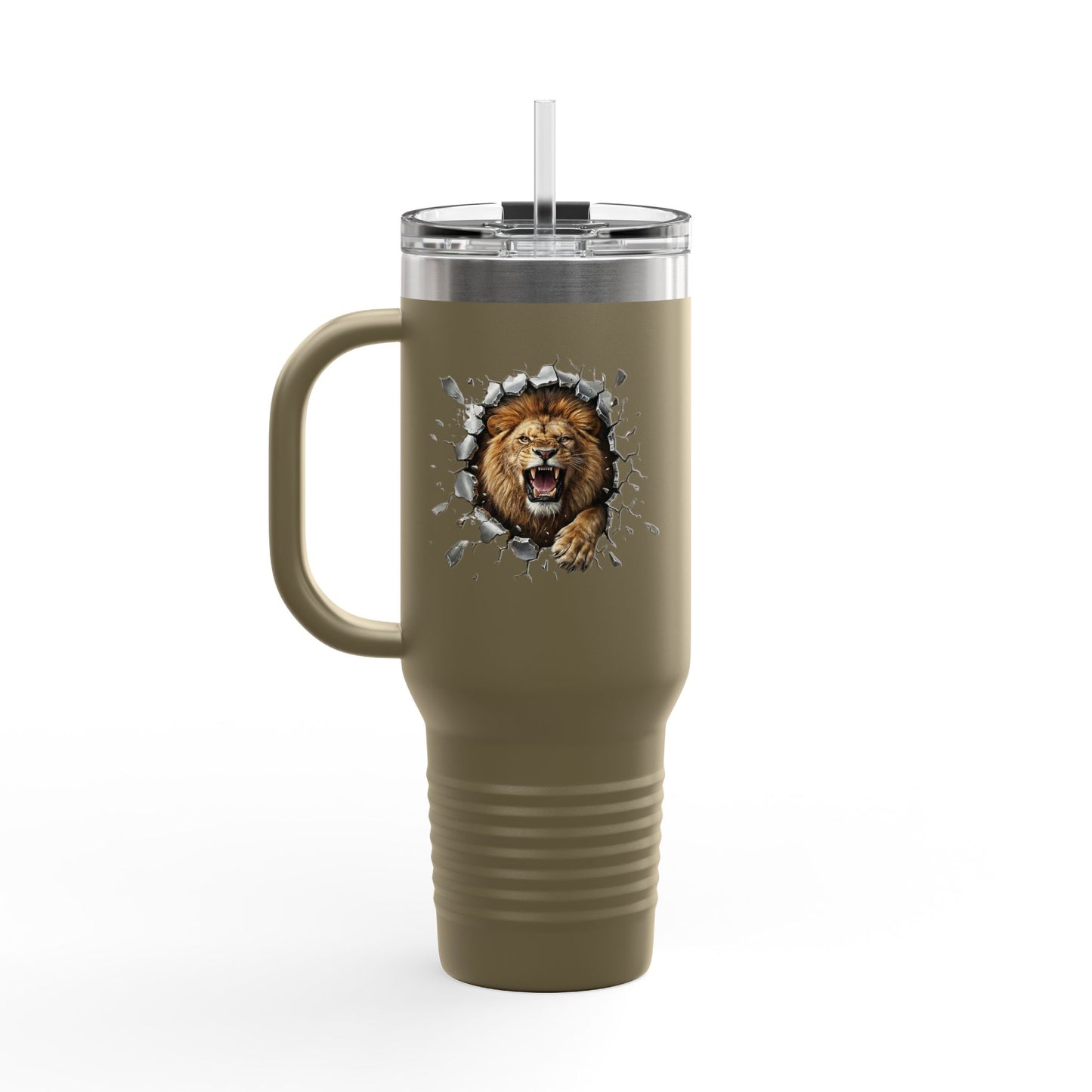 Lion Breakthrough 40oz Insulated Travel Mug