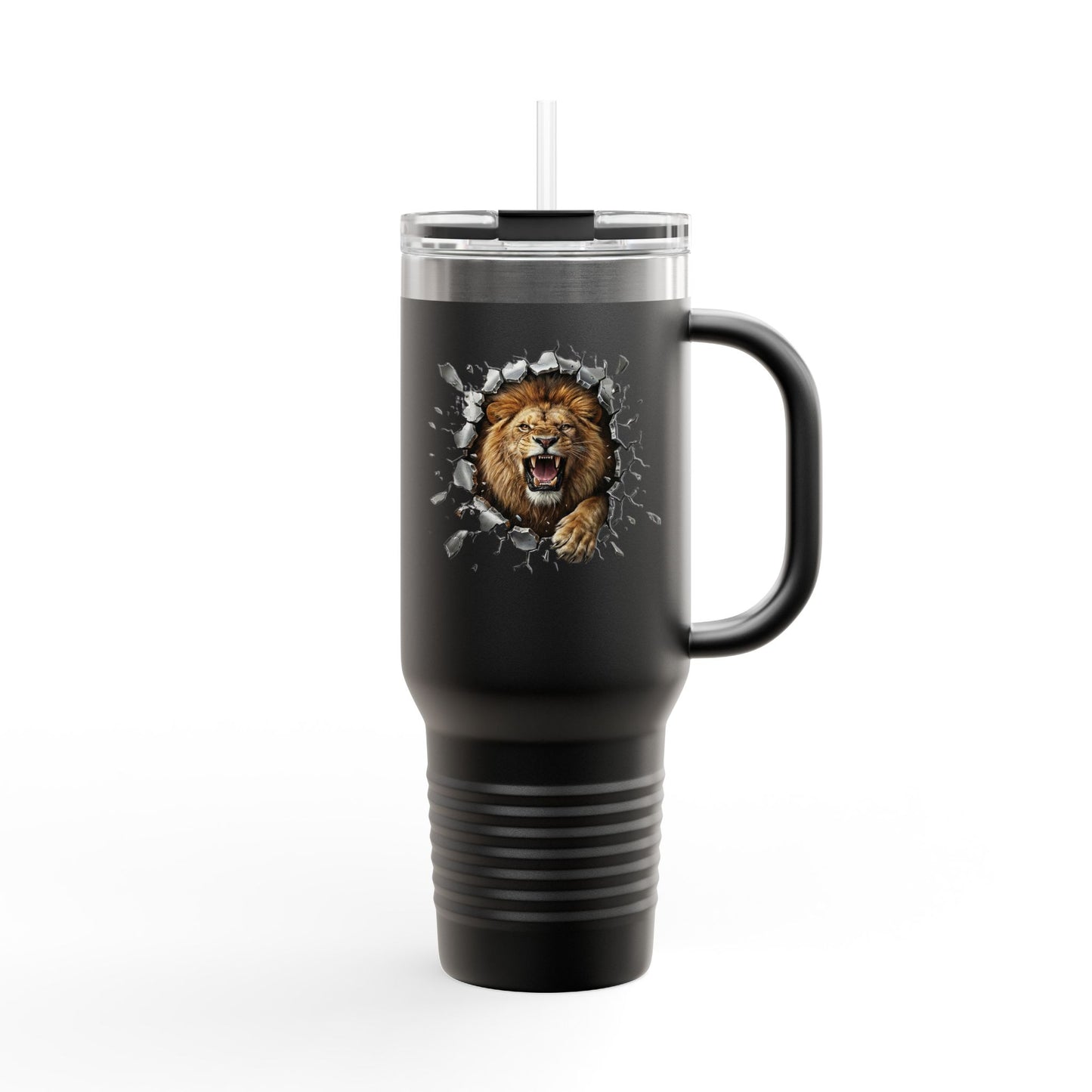 Lion Breakthrough 40oz Insulated Travel Mug