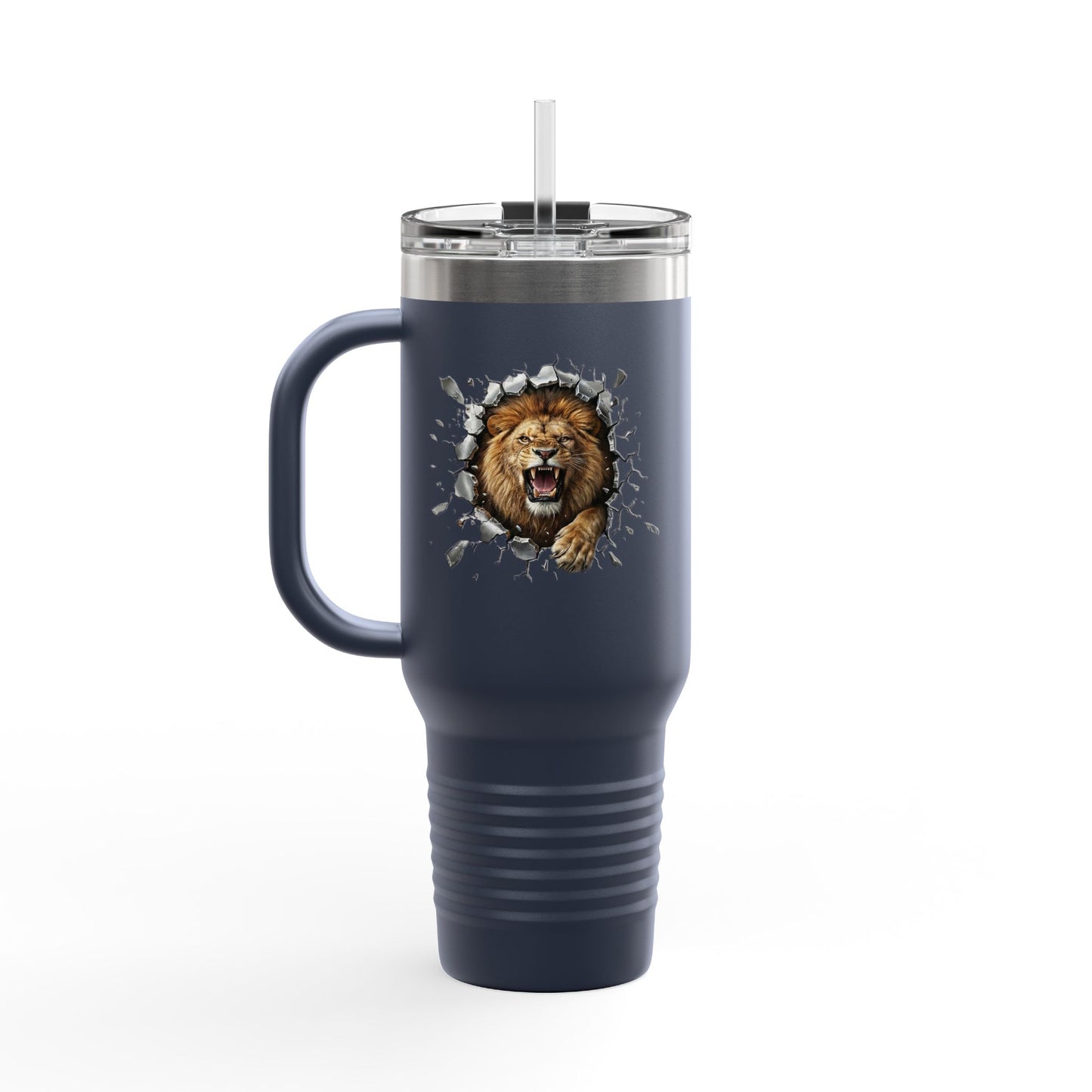 Lion Breakthrough 40oz Insulated Travel Mug