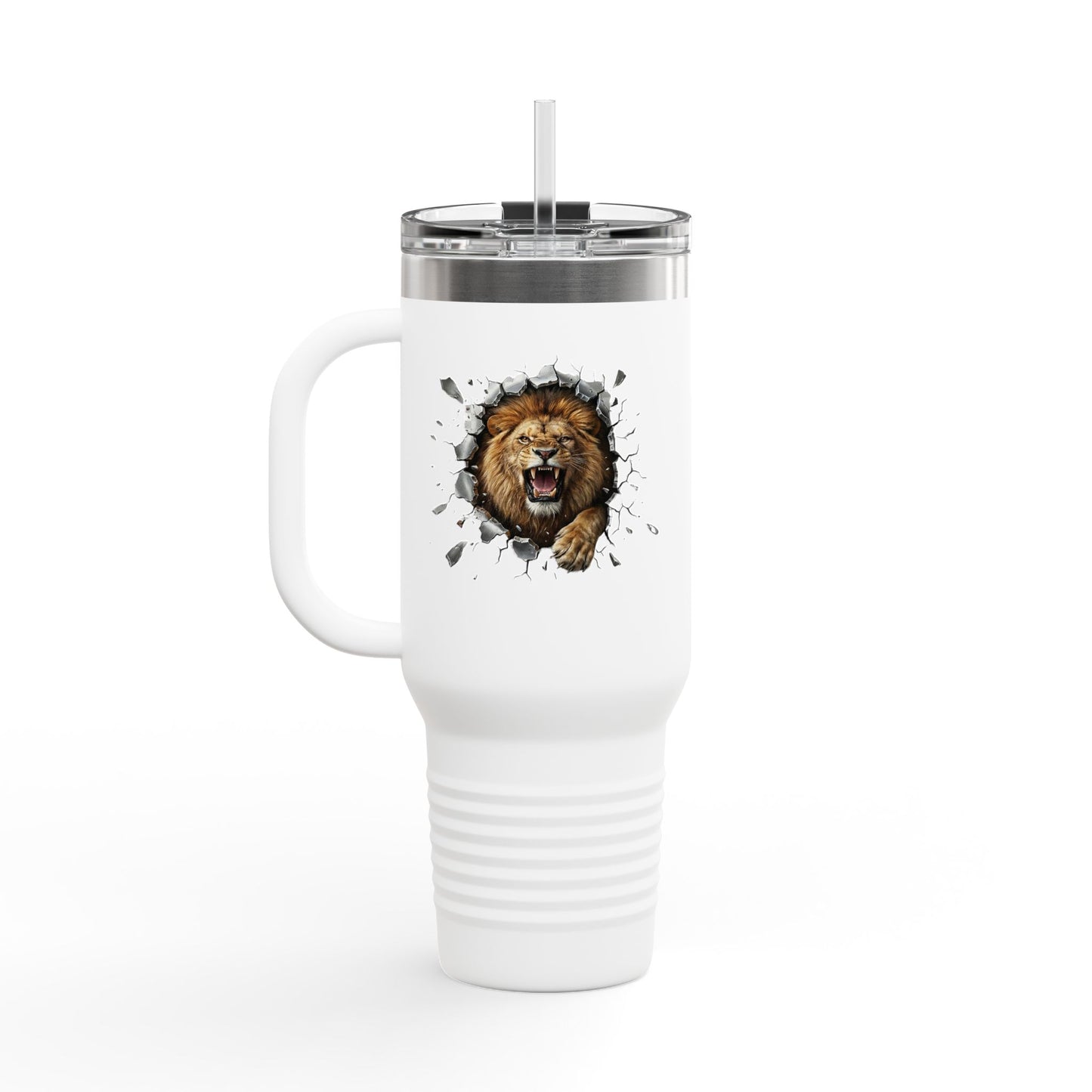 Lion Breakthrough 40oz Insulated Travel Mug