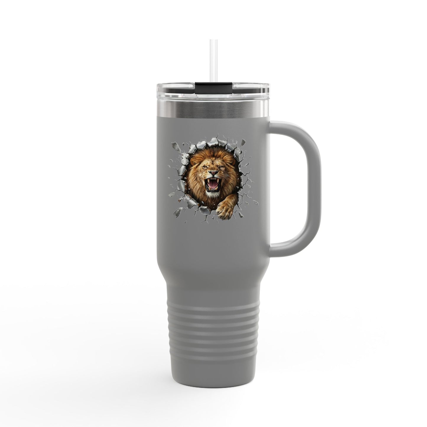 Lion Breakthrough 40oz Insulated Travel Mug