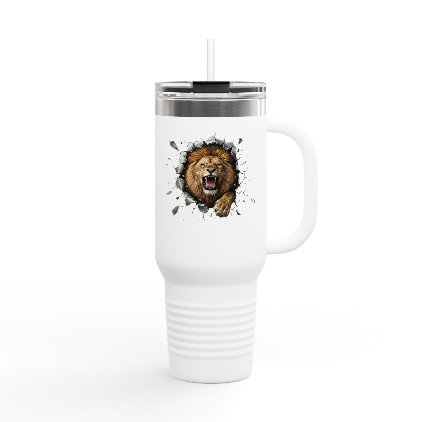 Lion Breakthrough 40oz Insulated Travel Mug